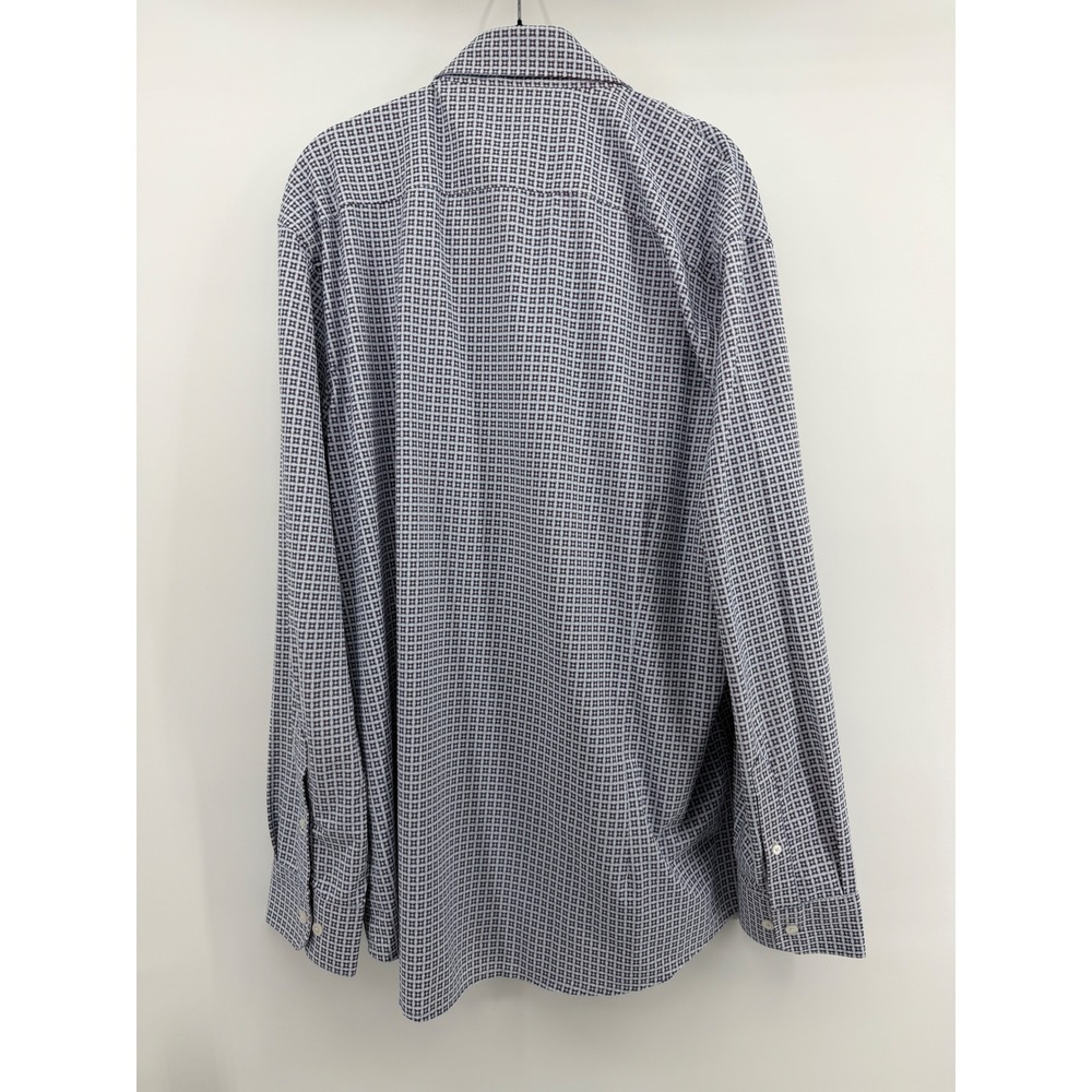 Lot of 4 Mizzen+Main Leeward Dress Shirts XL Trim Plaid Gingham Mens NWOT - Picture 3 of 9